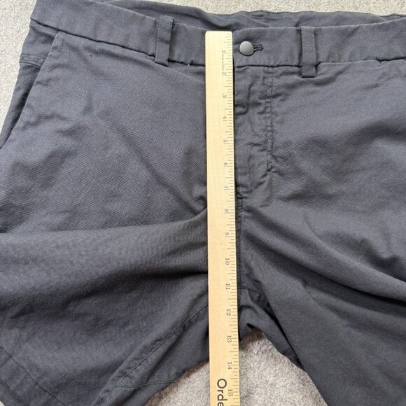 Lululemon Commission Shorts Men 38 Black 9" Stretch - Picture 14 of 15